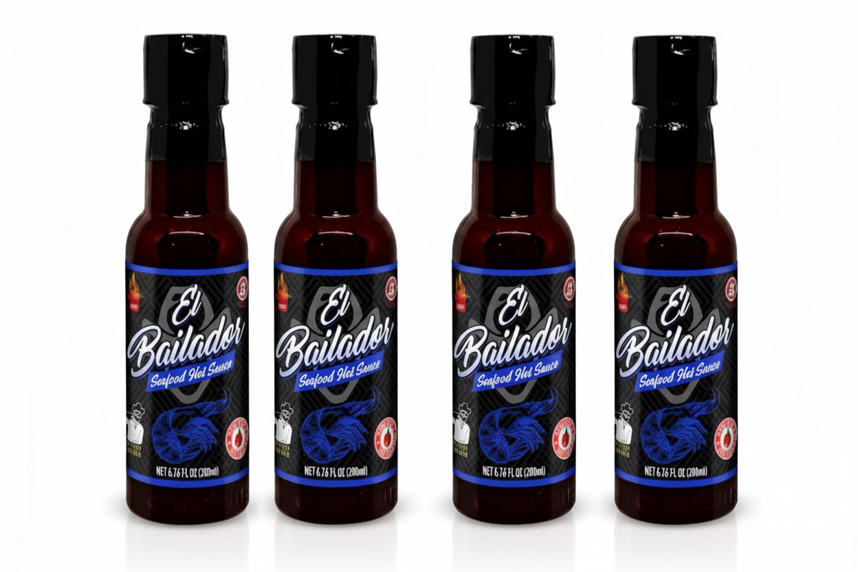 El Bailador salsas 4 Pack (all black)